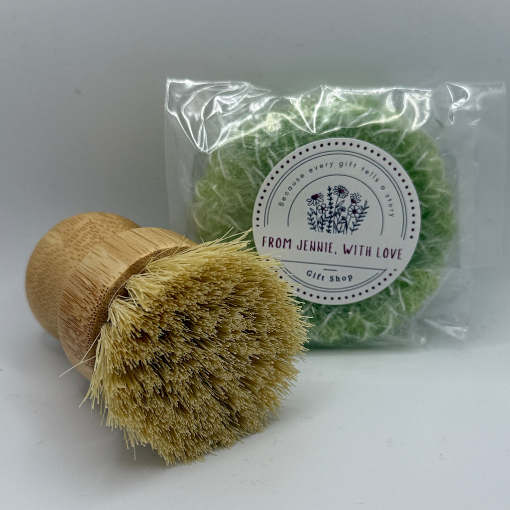 Kitchen Cleaning Duo: Dish Brush and Scrubby