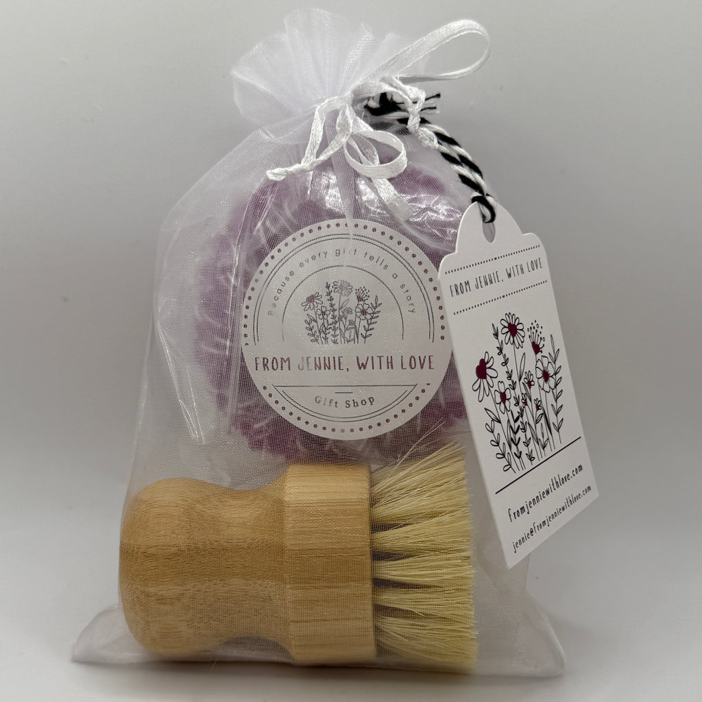 Kitchen Cleaning Duo: Dish Brush and Scrubby